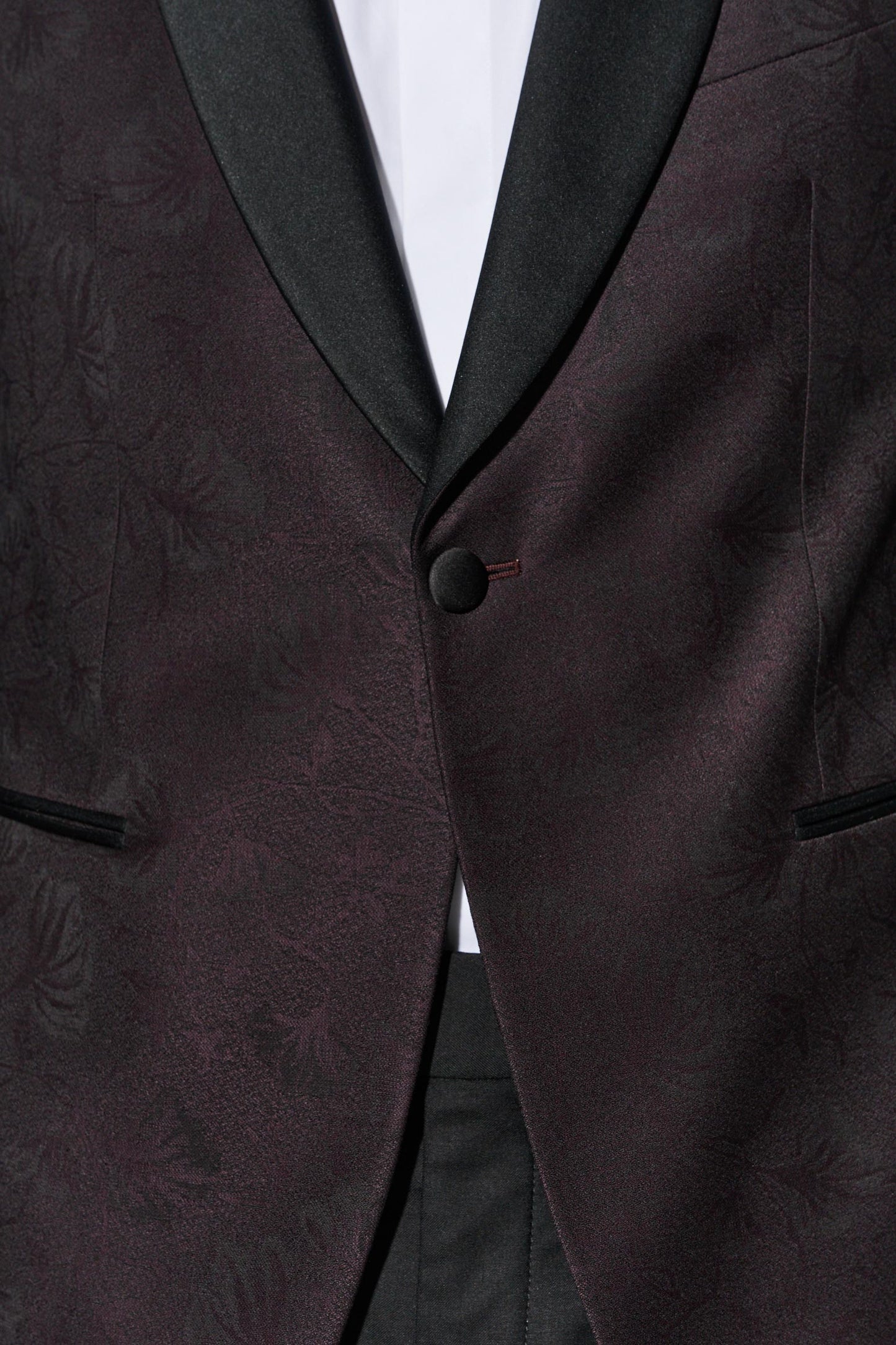 Dark Red Wool Super 100's Soho Jacket Riviera Trend
