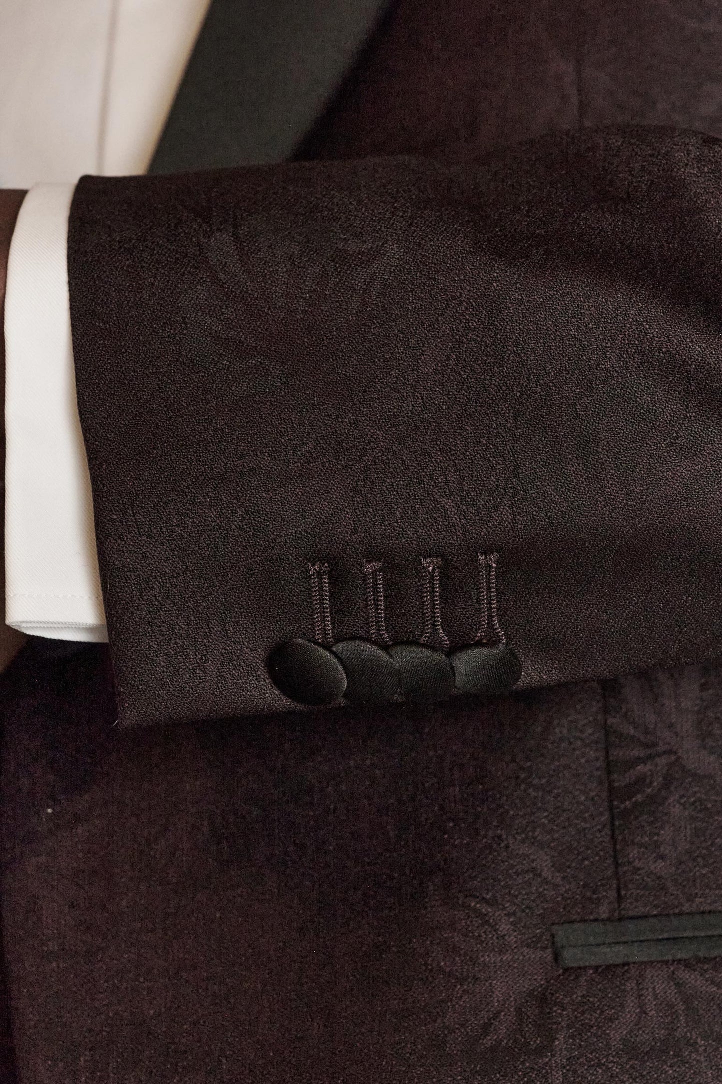 Dark Red Wool Super 100's Soho Jacket Riviera Trend