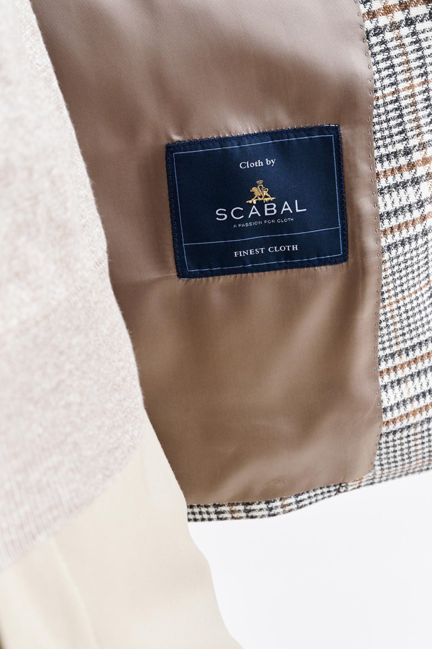 Lichtgrijs Wollen En Linnen Kenton-jasje Riviera Trend