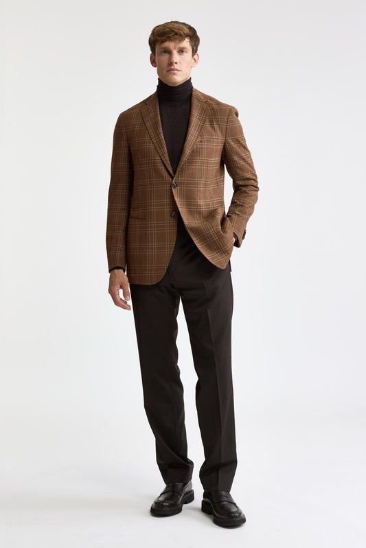 Veste Kenton Marron Moyen 100 % Laine Freestyle