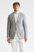 Light Grey Wool & Silk Kenton Light Jacket Mistral