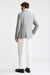 Light Grey Wool & Silk Kenton Light Jacket Mistral