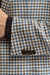 Tartan Silk & Linen Kenton Jacket Mistral
