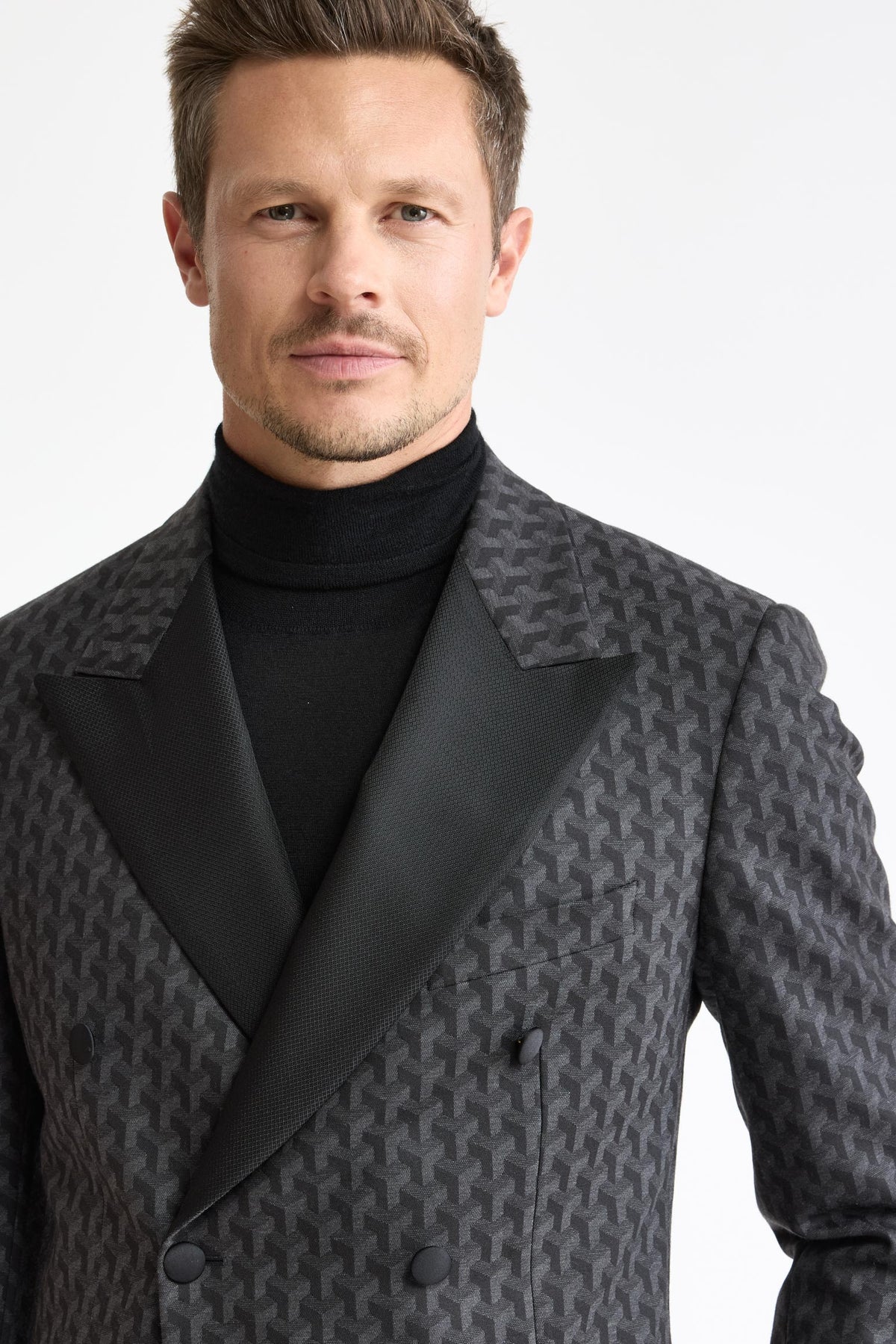 Dark Grey Wool Soho Jacket Festival