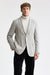 Light Grey Wool & Cotton Kenton Light Jacket Mistral