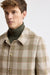 Camden-Jacke „Mistral“ aus Wolle und Kaschmir in hellbeigem Karomuster
