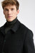 Dark Green 100% Wool Camden Jacket Mistral