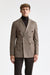 Medium Brown Wool Super 120's Kenton Jacket Freestyle