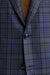Dark Blue 100% Wool Super 130's Soho Jacket Cascade