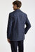 Dark Blue 100% Wool Super 130's Soho Jacket Cascade