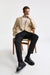 Hellbeige 100 % Wolle Soho-Jacke Harmony