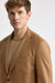 Light Brown 100% Cashmere Kenton Jacket Bliss