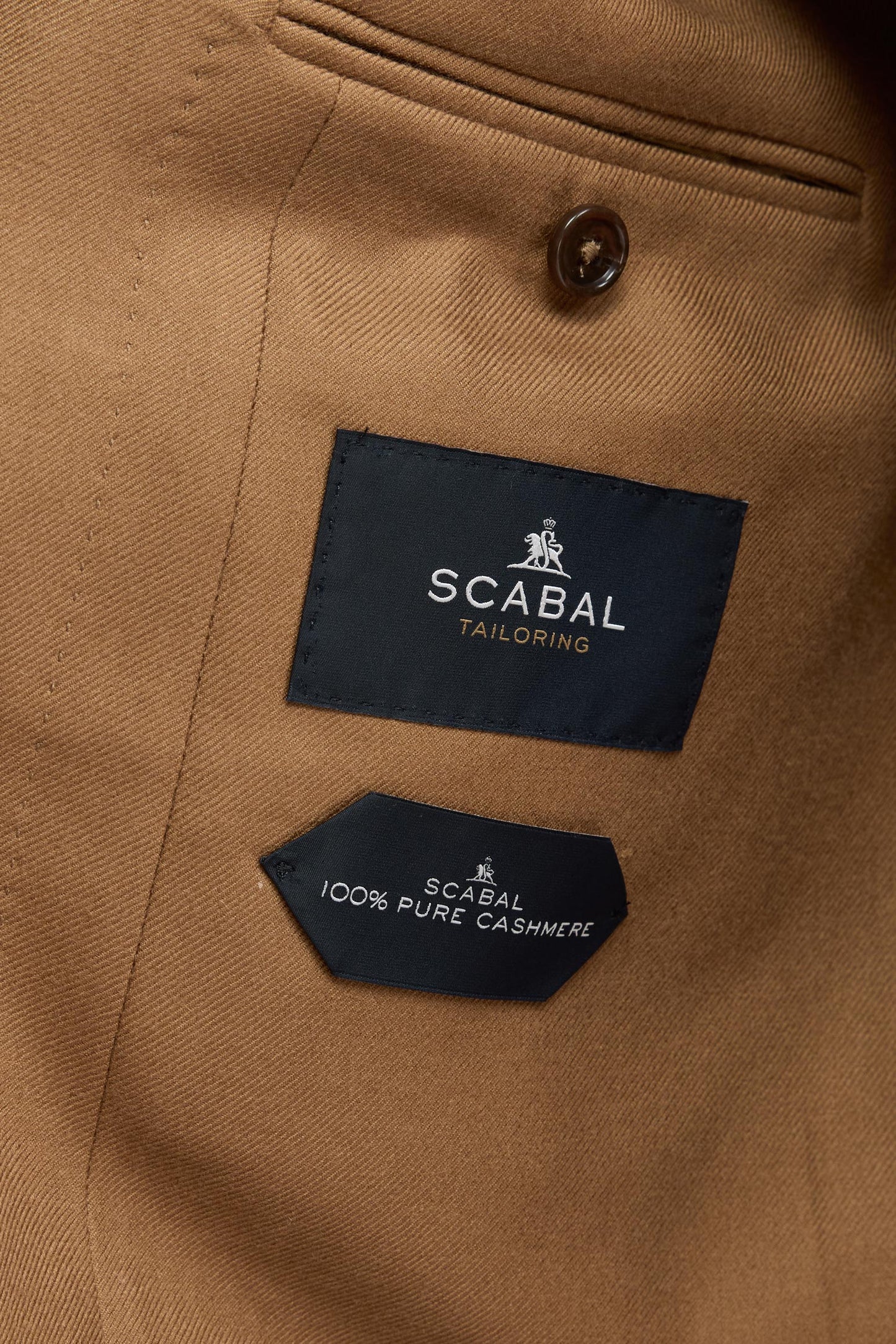 Light Brown 100% Cashmere Kenton Jacket Bliss