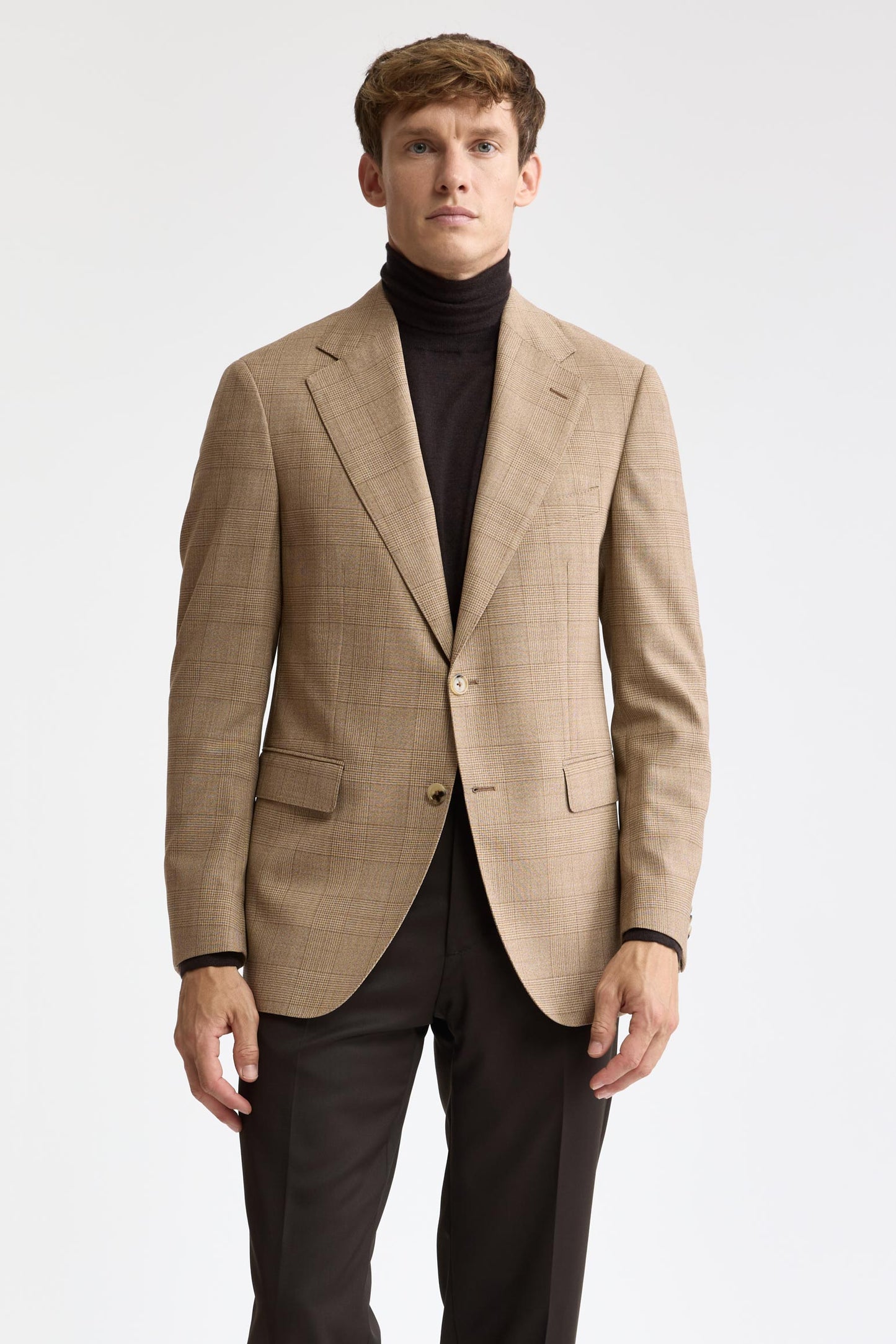 Medium Beige 100% Wool Soho Jacket Freestyle
