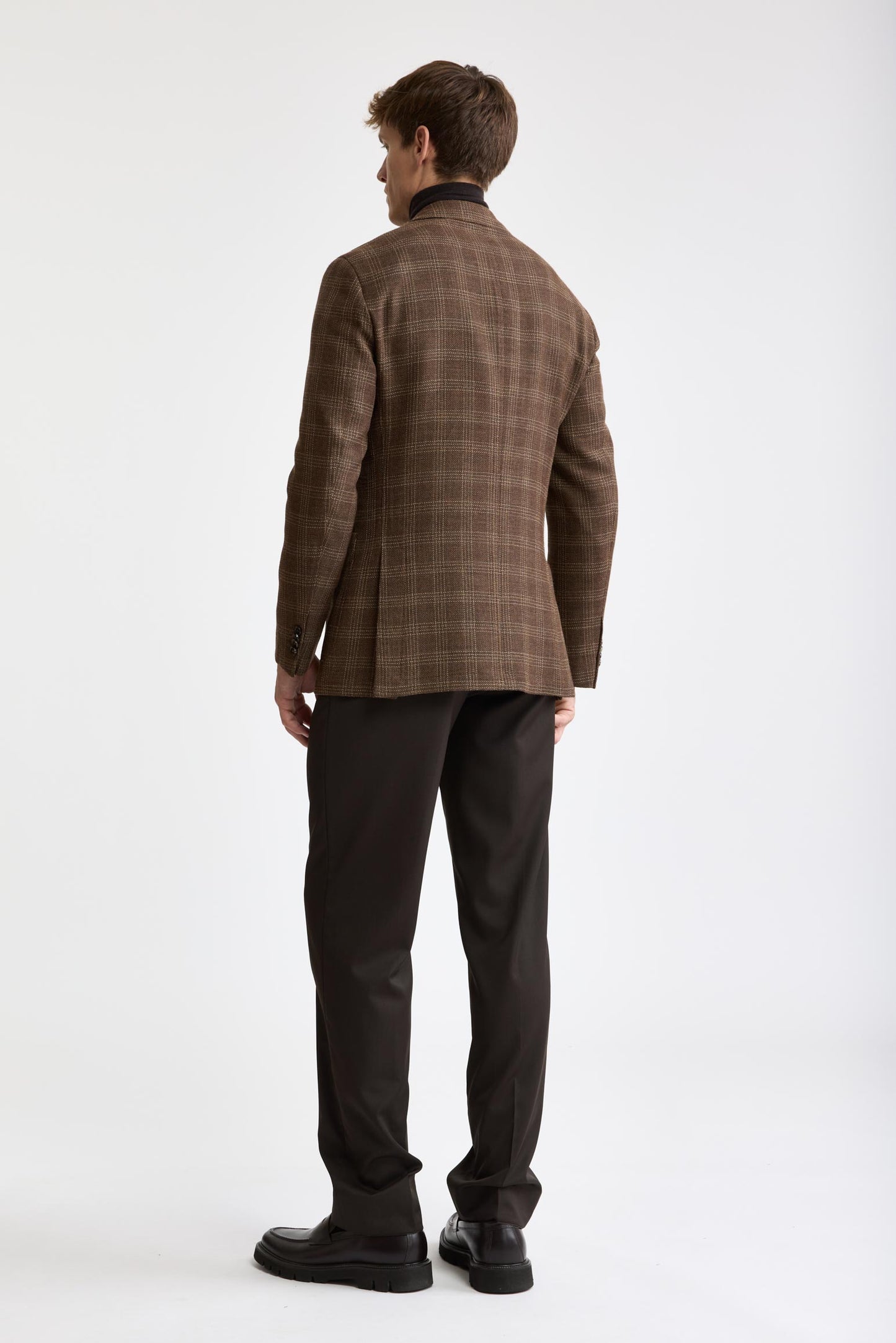 Medium Brown 100% Wool Kenton Jacket Mistral