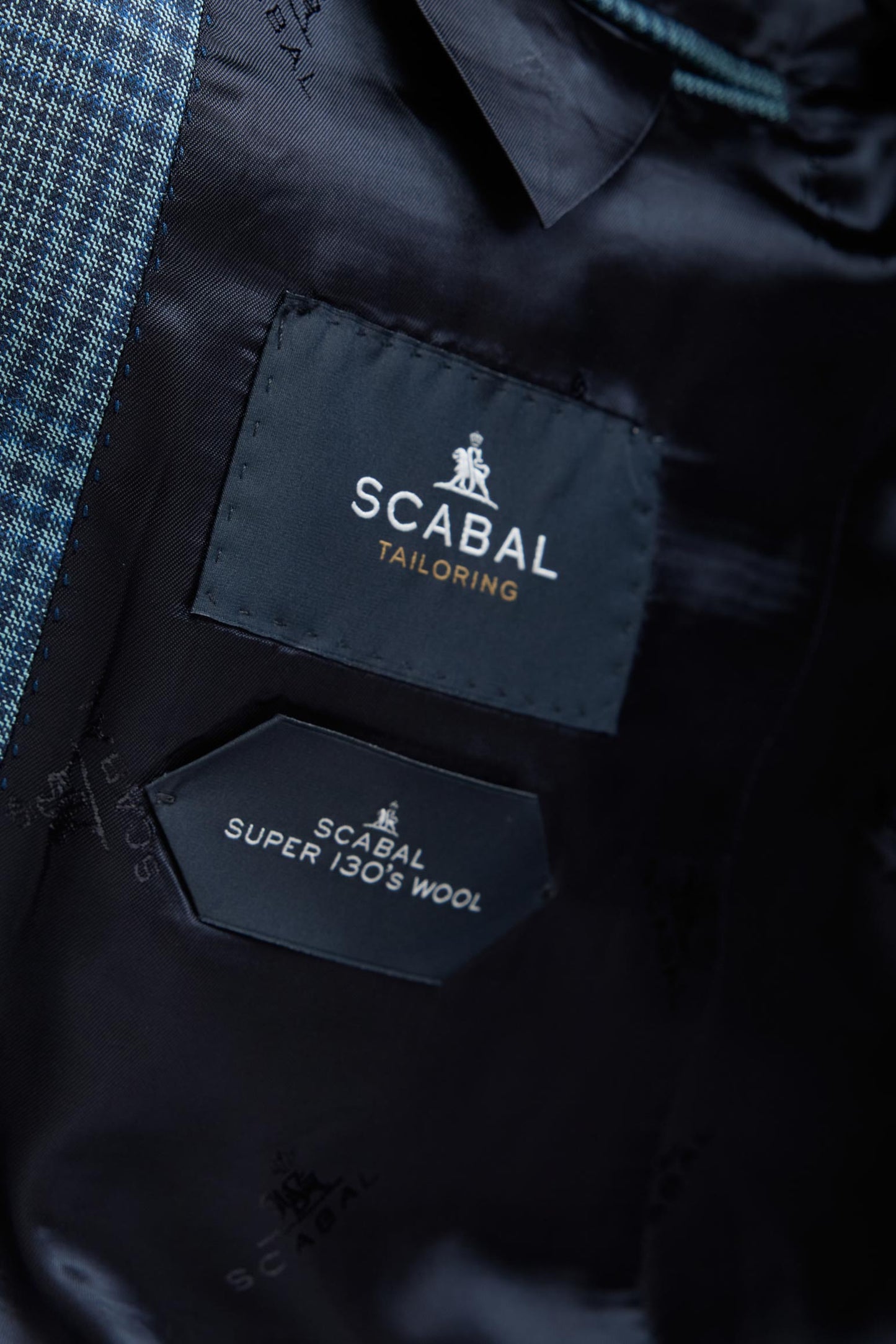 Medium Green 100% Wool Super 130's Soho Jacket Cascade