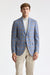 Light Blue 100% Wool Super 130's Soho Jacket Cascade