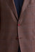Medium Brown 100% Wool Super 130's Kenton Jacket Cascade