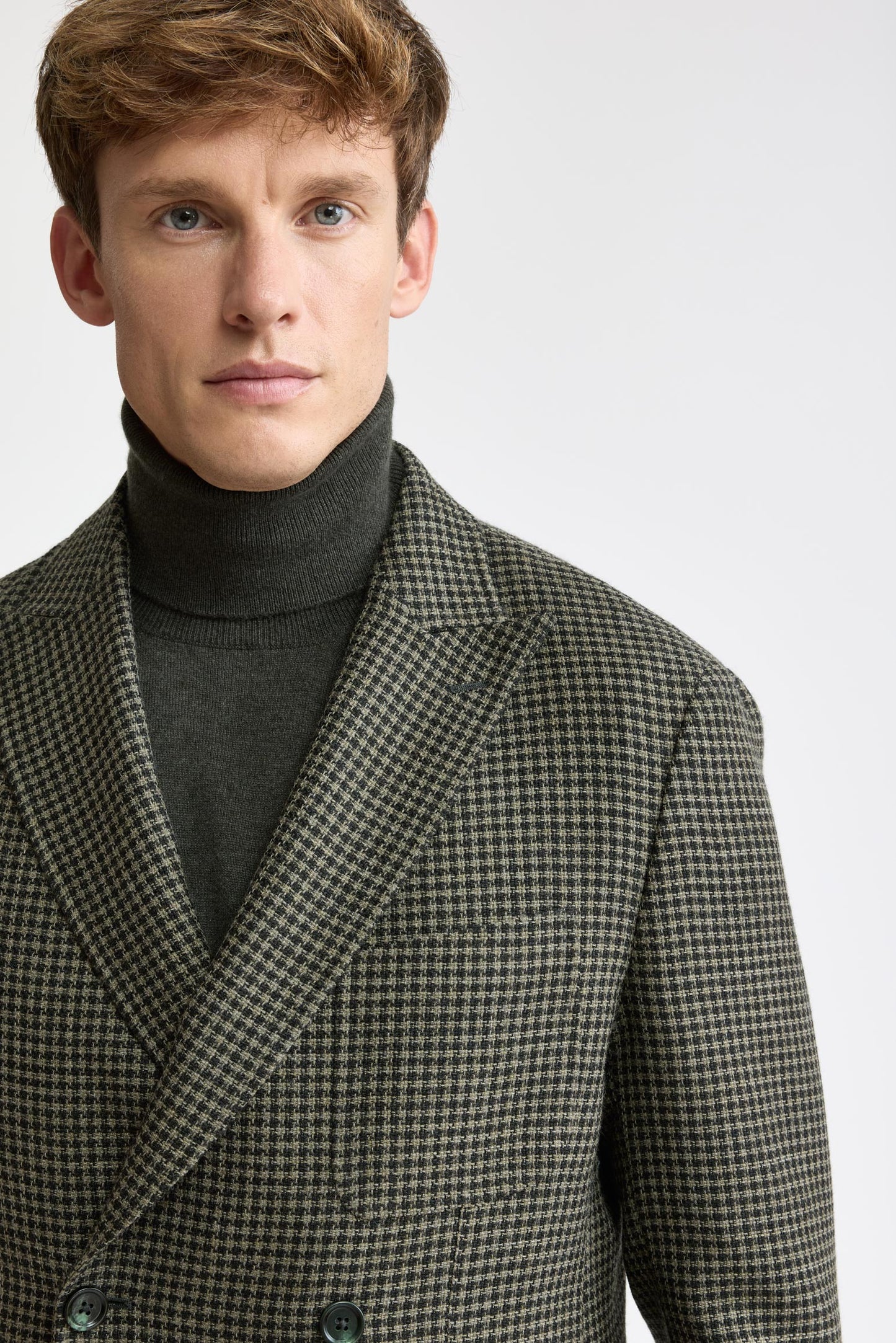 Medium Green 100% Wool Kenton Jacket Mistral