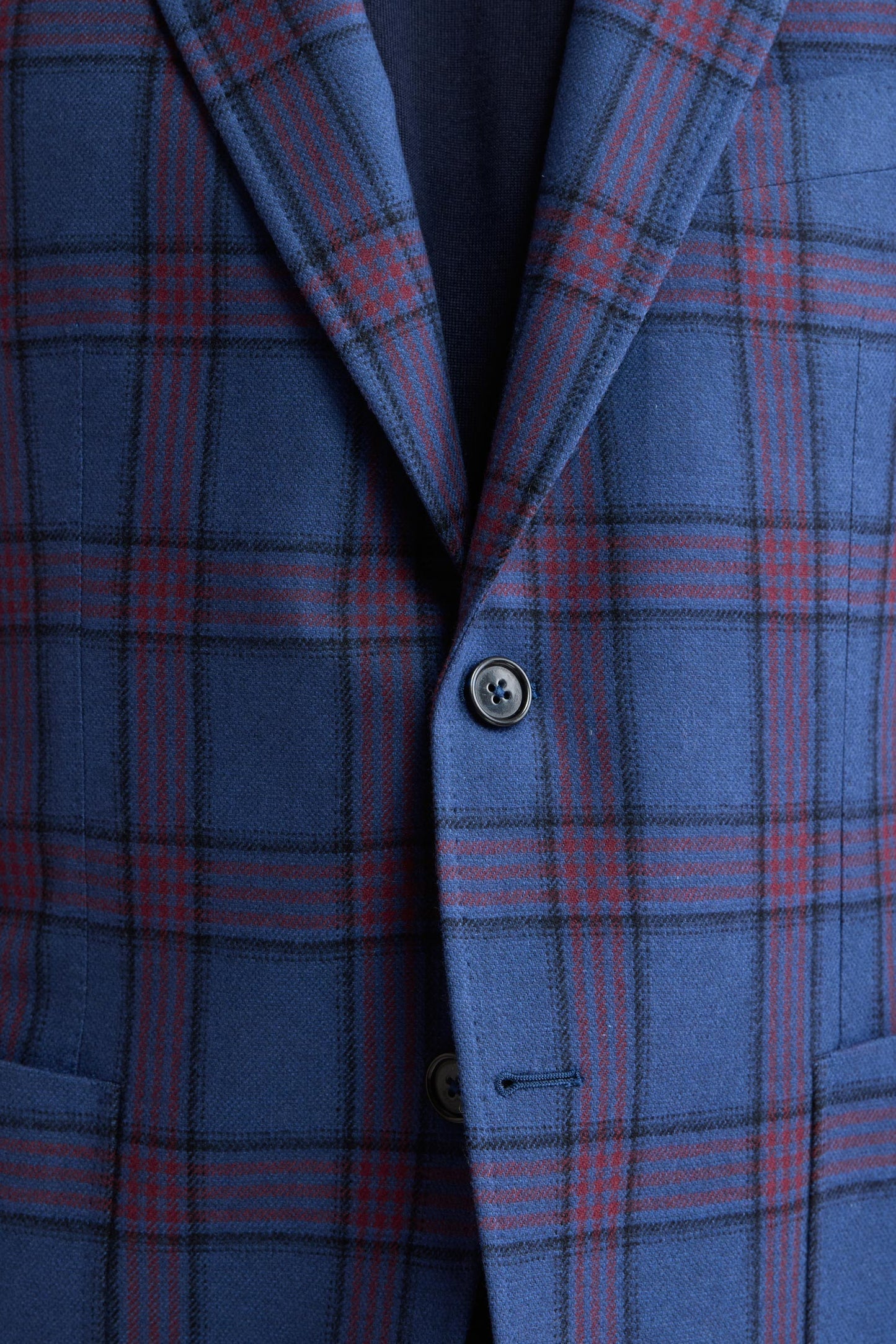 Medium Blue Wool & Cashmere Soho Jacket Mistral