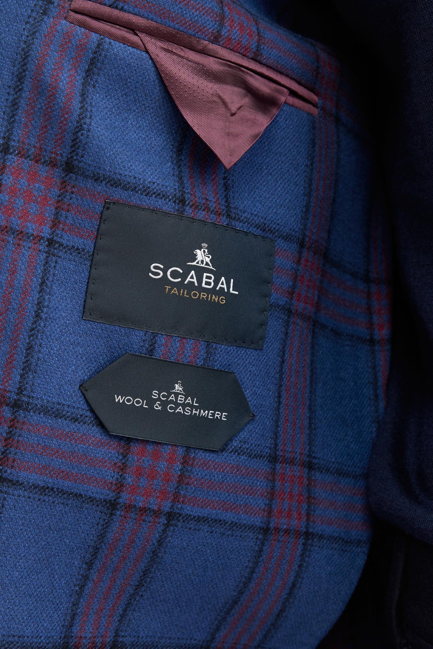 Medium Blue Wool & Cashmere Soho Jacket Mistral