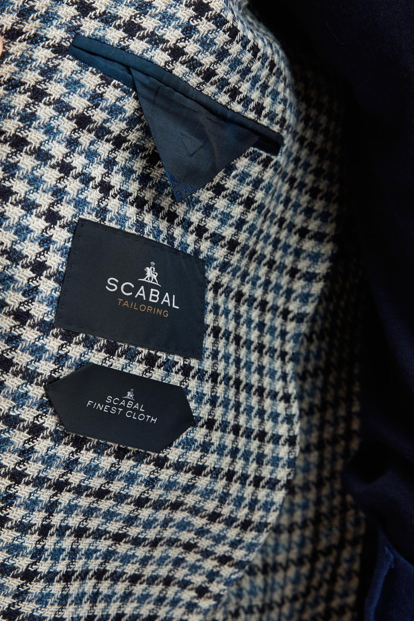 Medium Blue Silk & Linen Soho Jacket Mistral