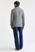 Medium Blue Silk & Linen Soho Jacket Mistral