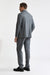 Hellgraue Camden-Jacke aus 100 % Wolle Super 100's, Flanell & Saxony