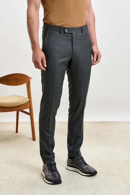 Farley Trouser Eton Grey - View 5