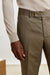 Farley Trouser New Deluxe Taupe Melange - View 4