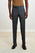 Farley Trouser New Deluxe Mid Grey Melange - View 1