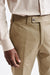Pantalon Gibet Cachemire Coton Beige Foncé 