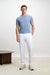 Farley Trouser Pure Linen White - View 5