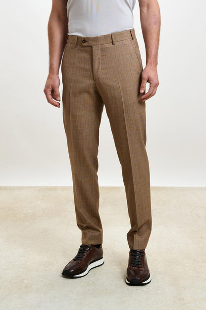 Farley Trouser Crossover Plain Rust - View 1