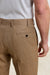 Farley Trouser Crossover Plain Rust - View 4