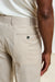 Farley Trouser Crossover Plain Beige - View 5
