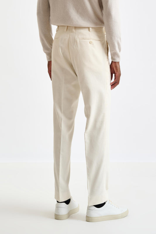 Offwhite Cotton Farley Trouser Corduroy - View 3