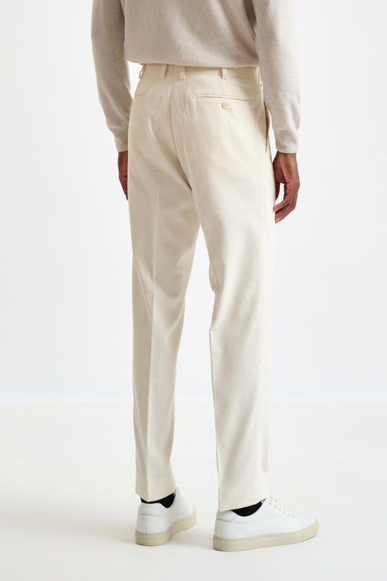 Offwhite Cotton Farley Trouser Corduroy - View 3