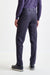 Light Purple Super 130's Wool Farley Trouser Hybrid - View 5