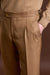 Brown 100% Cashmere Gibbet Trouser Golden Gate - View 3
