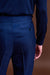 Blue 100% Cashmere Gibbet Trouser Golden Gate - View 5