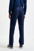 Dark Blue Super 100's Wool Farley Trouser Flannel Saxony - View 4