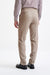 Beige Super 130's Wool  Farley Trousers Crossover - View Five