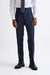 Dark Blue  Super 130's Wool  Farley Trousers Eton - View One