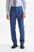 Light Blue Super 100's Wool Farley Trousers New Deluxe - View One