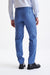 Check Blue Super 130's Wool  Farley Trousers Mosaic - View Five