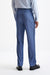 Denim Blue Cashmere & Cotton Farley Trousers Cashmere Denim - View Five