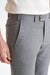 Grey Wool & Cotton Farley Trousers Lifestyle - View Three