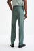 Sage Green Super 100's Wool Farley Trousers New Deluxe - View Five