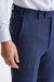 Dark Blue Wool Farley Trousers Lifestyle - View Three